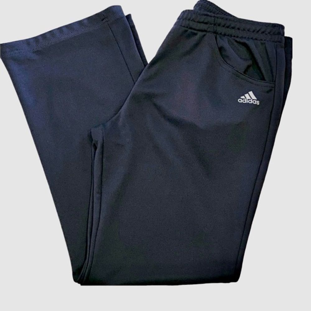 Adidas Gray Blue Jogging Athletic Pants‎ S
